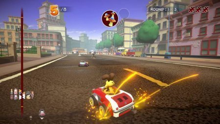 Garfield Kart - Furious Racing Механики